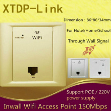 300Mbps inwall wi fi router wireless access point wireless wifi wlan repeater unifi 1 port wireless ap shenzhen manufacturer