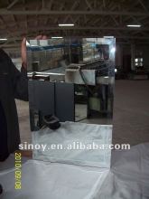 Float Glass Silver Mirror Back Grey Paint