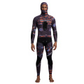 Seaskin قطعتين Fullsuit Freediving الدعاوى الرطب الرجال