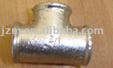 malleable iron pipe fitting---tee