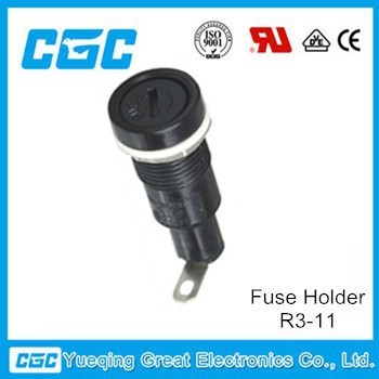 Panel Mount 12.5mm Fuse Holder For Fuse 5*20mm fuse holder