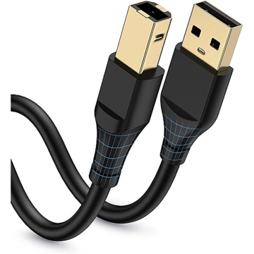 USB 0 Printer Cable - USB-A to USB-B Adapter