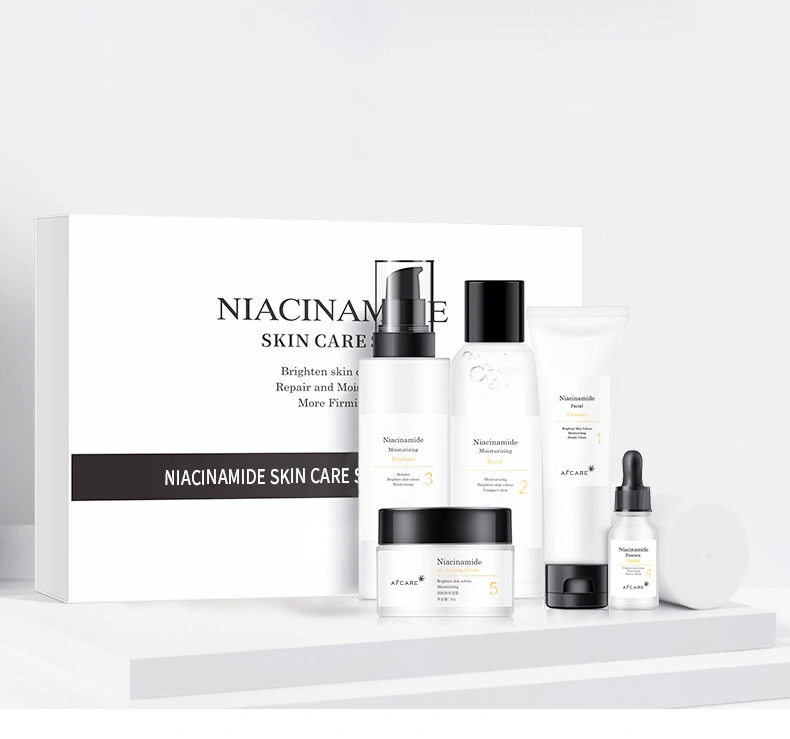 Niacinamide Five-Piece Skin Care Products Moisturizing Whitening Skin Care Set