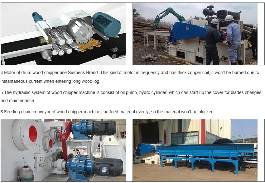 Shandong Bolida Machinery Design Wood Crusher Completer Wood Crusher Production Line