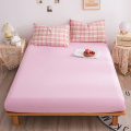 100% Baumwollgarn gefärbte Vorwased Bettdecke Bettwäsche-Set