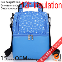 Travel Drawstring Lunch bag /Thermal Insulated Lunch Cooler Bag