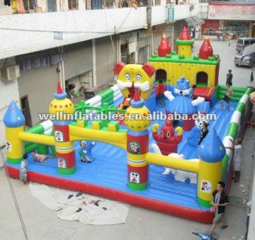 inflatable large bouncy combo / inflatable funland