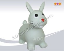 Inflatable Jumping White Rabbit