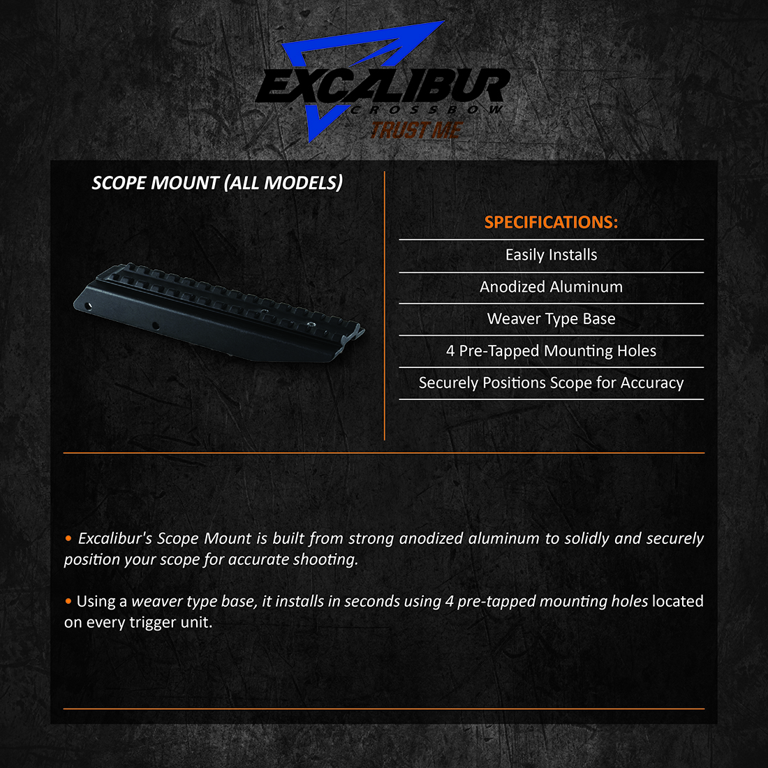 Excalibur_Scope_Mount_AllModels_Product_Description