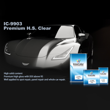 Effet de miroir de peinture de voiture Clearcoat Automotive Refinish Paint