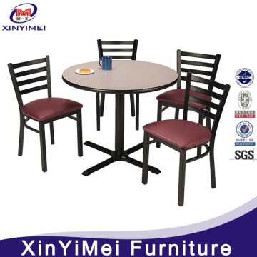 Newest Design Aluminum Decoration Wooden Table