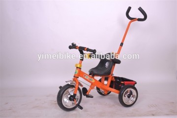 new model good children tricycle/cheap baby tricycle with handle bar/foldable canopy children tricycle