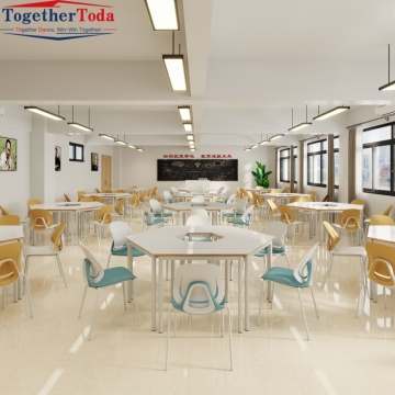 Colorful Ergonomic Plastic Training Furniture Chairs