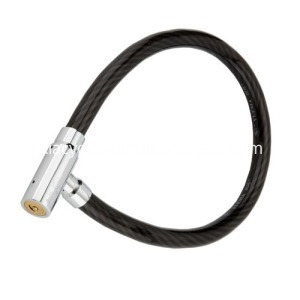 steel black bikes lock