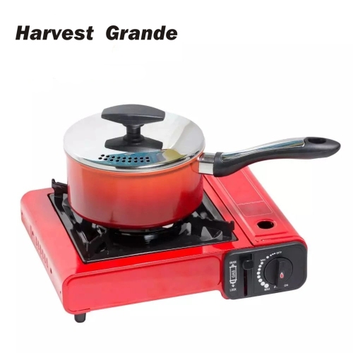 Harvest Grande Berkemah Kompor Gas Stainless Steel Portabel