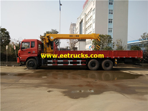 DFAC 10 gurudumu 16ton lori cranes