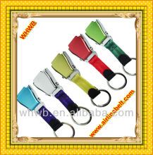 Premium airplane seatbelt buckle keychain vners