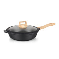 Maifan stone nonstick wok fried egg pan household cooking pan gas stove induction cookwaresets