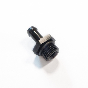 Car hose barb connector for fuel pressure regulator
