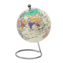Wholesale Bulk Handmade Metal Office Table Decorative Globe with Aluminum Base - Premium Quality & Creative Designs