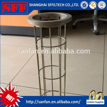 Carbon steel galvanized filter cage for filter bag
