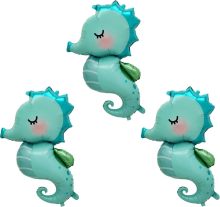 Seahorse aluminum foil balloon