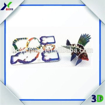 Hot Selling Customized Plastic 3D Puzzle Game Kids Educational Puzzle Game