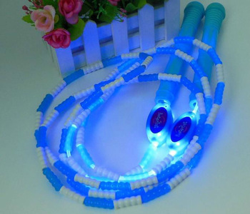 led flashing jumping rope, flashing jump rope