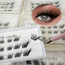 2025 Fox Eye False Eyelashes No Glue Needed