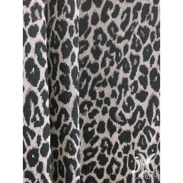 Leopard Print Jacquard Knit