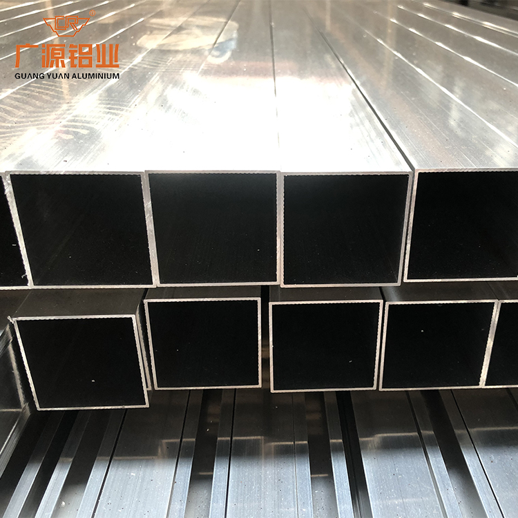 guangyuan aluminum co., ltd Aluminum Square Tube Aluminum Channel Profiles Aluminum Profile Standard Sizes