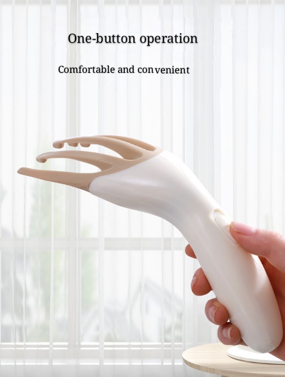 Electric silicone vibrating scalp massager waterproof for hair growth