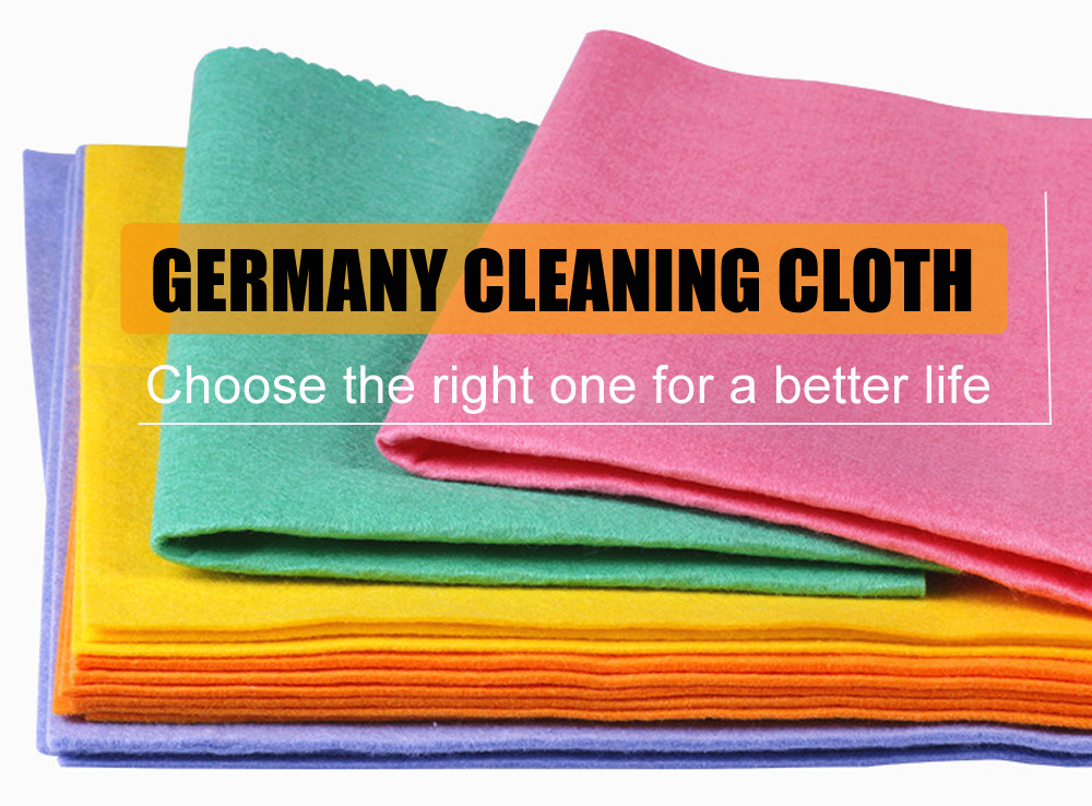 Wholesale germany style non woven kitchen wipe dish cloth super absorbent cleaning cloth