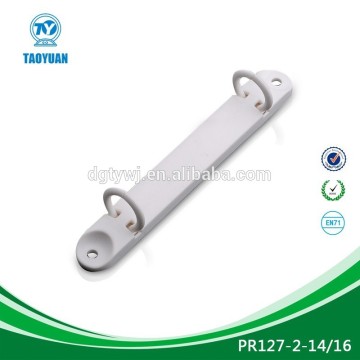 Chinese direct factory plastic 2 ring binder mechanism , plastic locking mechanisms