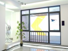 SMIRO Aluminum side pressed window with clothes drying rack