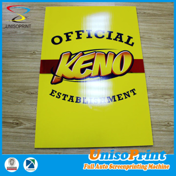 water proof printing service on free standing advertising board