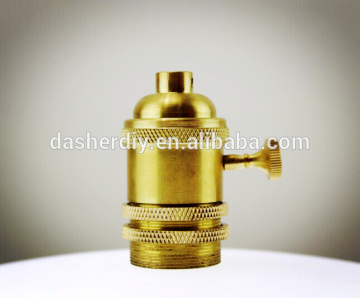 E26 copper lampholder metal bulb holder
