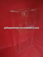 new style acrylic podium stand clear on sales