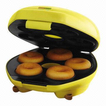 Hot sale donut maker, power and ready light indicators, cool touch handle