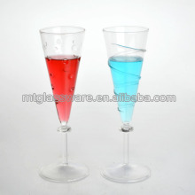 Borosilicate Champagne Flutes Wedding Stem Glass