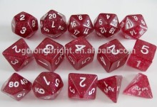 Polyhedral Color custom 12 sides number Dice