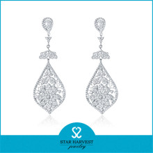 Best Dangle Wedding Earring Engagement Earrings 925 thailand silver earring