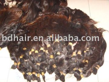 virgin human hair bulk, 100% remy human hair bulk
