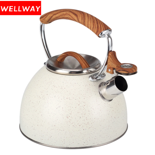 Stainless steel whistle kettle for induction cooker