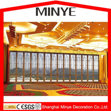 GRAND FOLDING DOOR 12 PANEL ALUMINUM ENTRY DOOR