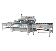 Roll to roll manual screen printing machine