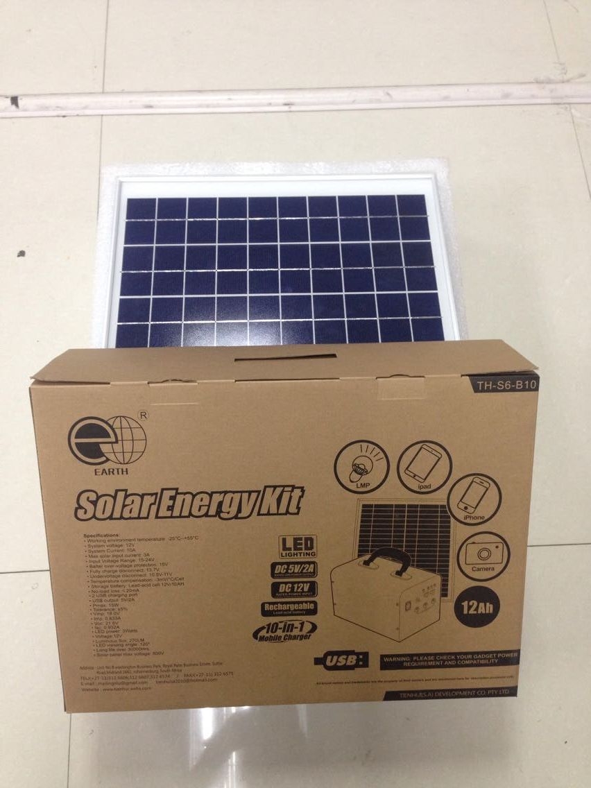 portable Solar energy Kit package