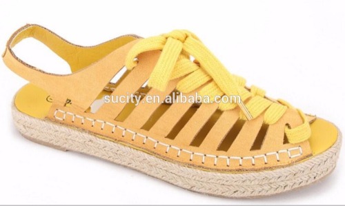 wholesale fashion lace up espadrille sandals