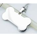 Bone Shaped Metal Identity Name Tag Dog Medallion