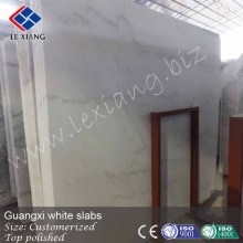 Guangxi white marble slabs